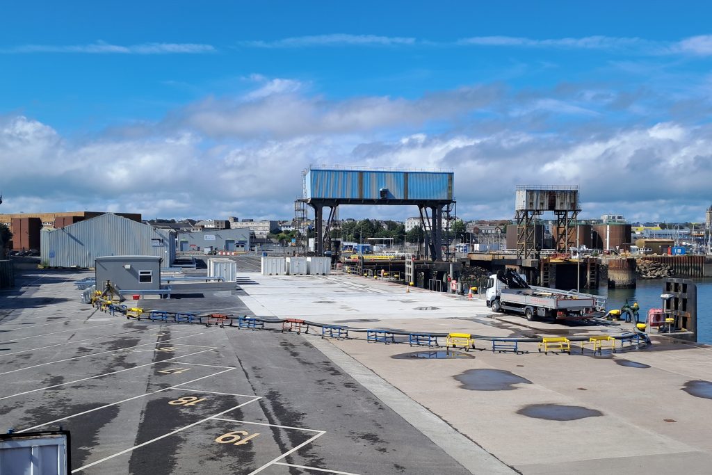 Associated British Ports West Wharf works (image credit Associated British Ports)